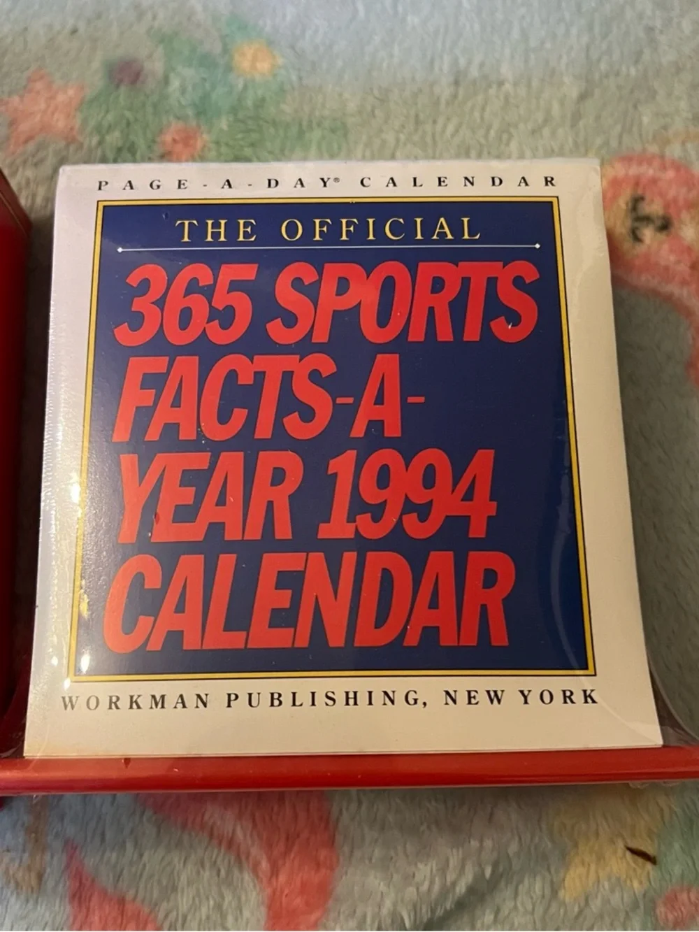 365 Sports Facts-A-Year 1994 Calendar Vintage